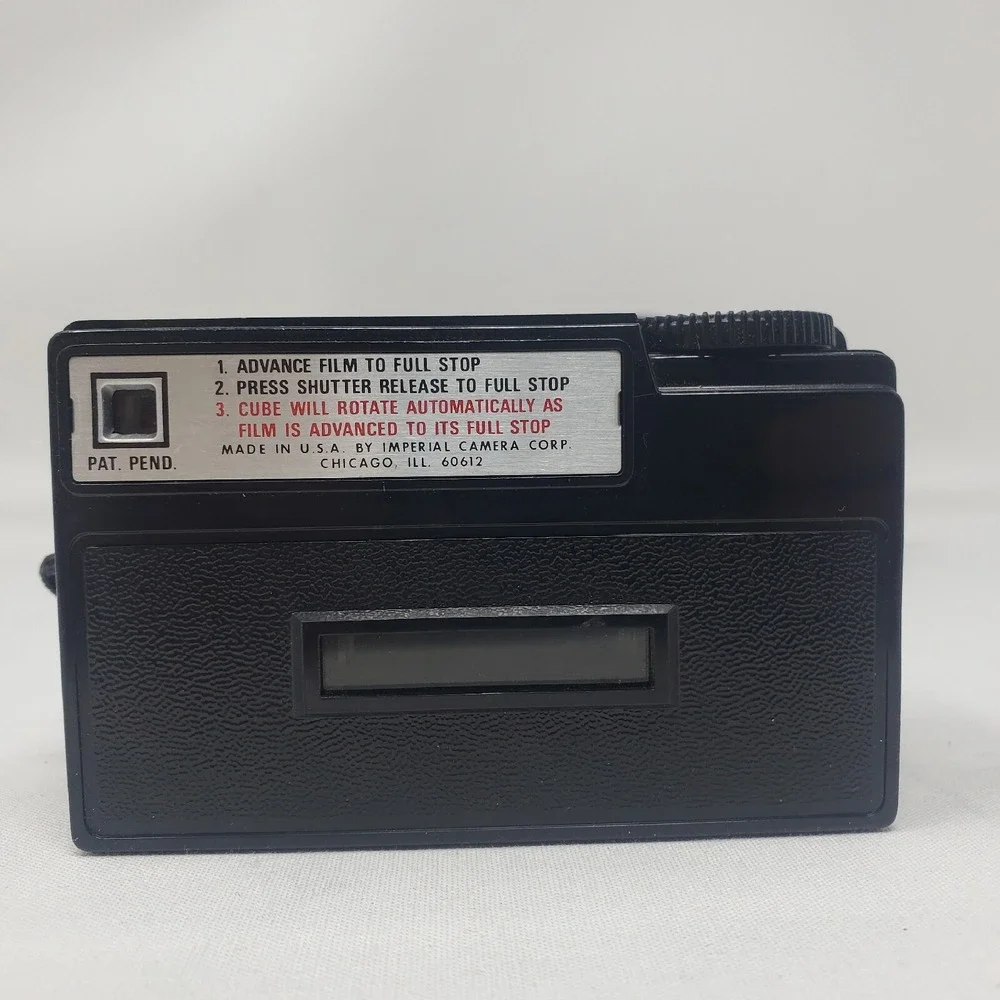 Vintage Magimatic X50 126 Film Camera Vintage‎ Instant Load Magicube Case Retro